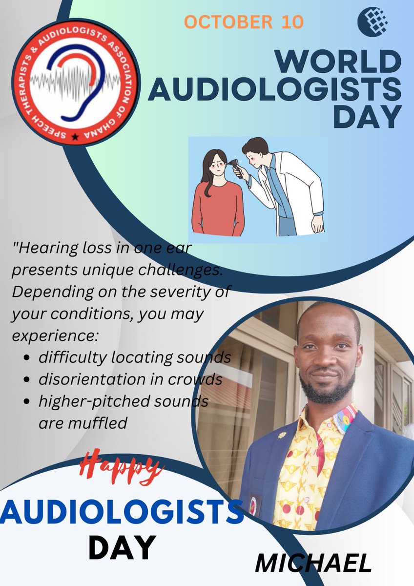Messages from audiologists in 🇬🇭 
#worldaudiologistsday #audiologyawarenessmonth