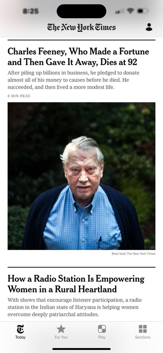 Passing of a great soul. His unparalleled generosity to fellow mankind is an example for all of us.
RIP Charles  Feeney.