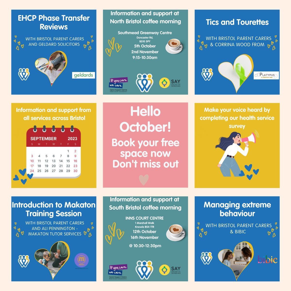 Bristol Parent Carers is run by parents who understand the challenges of raising a child with special educational needs because they've been there too and they have children just like yours. Join them at one of their free events eventbrite.co.uk/o/bristol-pare… <a href="/ExcaliburAT/">Excalibur Academies Trust</a>