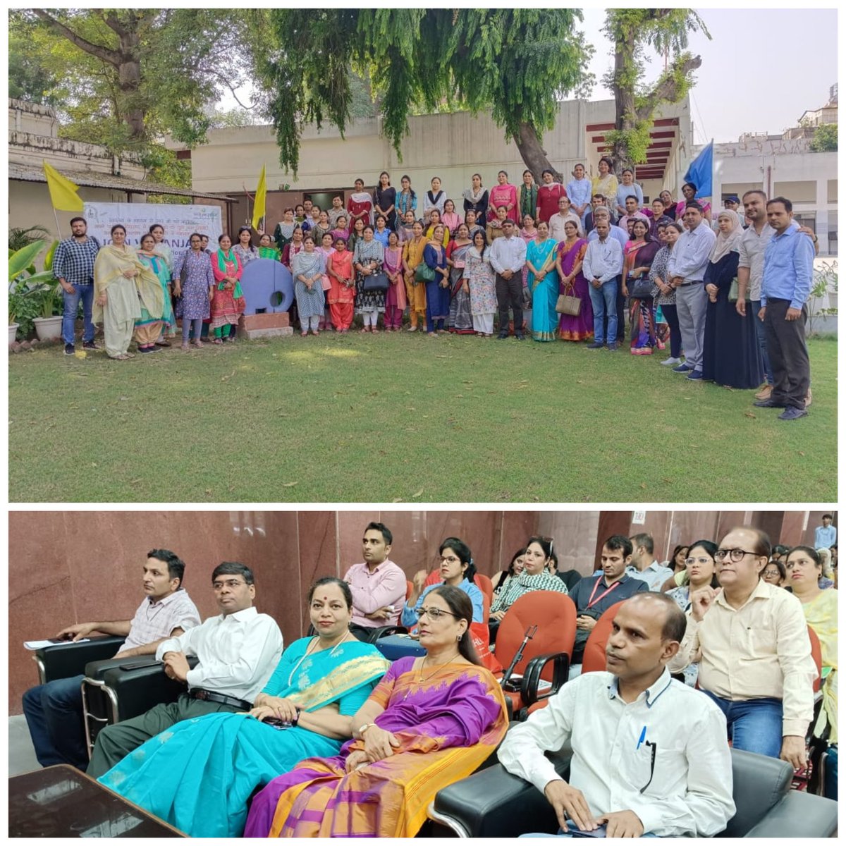 DeepaSinghDOE's tweet photo. Feeling proud &amp; elated to attend Volunteer Interaction Program as Key Note Speaker at @DIETDaryaganj .
The zeal showcased by @AnujKum71216897 @CrccLovely  is praiseworthy . Sessions of this kind pave way in raising awareness &amp; roping in Volunteers . #HumBhiBaneBhagidaar https://t.co/hJaYjI0i8U
