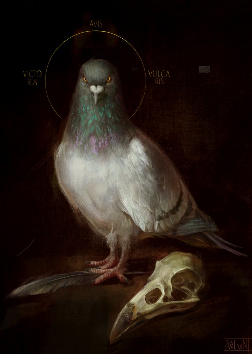 Good morning, new drop "Raven's fall"
He who laughs last laughs best. 
While a lot of great artist draw ravens, I decided to do this🖤
0.3 $Eth,+ bidders edition
Available on fnd in @dimensionsdao world curated by <a href="/simoneupup/">simoneup</a> 
Link,edition and process below