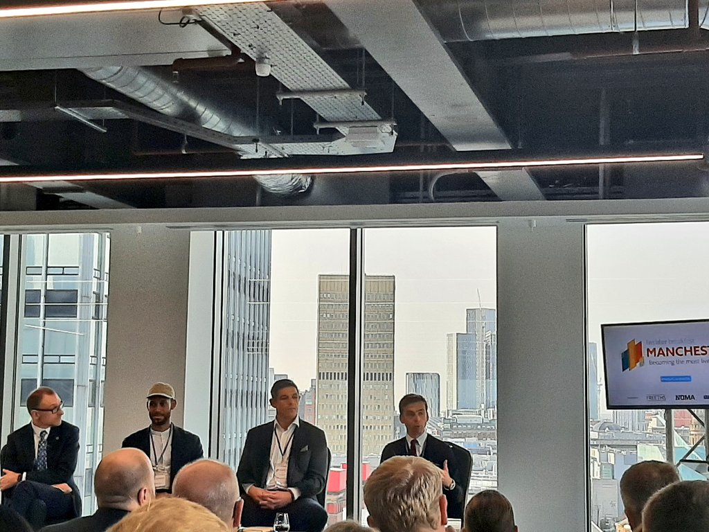 <a href="/hodderpartners/">hodder+partners</a> <a href="/joanneroney/">Joanne Roney CBE</a> <a href="/ManCityCouncil/">Manchester City Council</a> <a href="/NOMA_mcr/">NOMA</a> <a href="/ManMetUni/">Manchester Metropolitan Uni</a> 🗣 "We always need to appreciate that audiences will congregate around great cultural moments and Manchester building and curating these moments really lifts the bar" says <a href="/randelbryan/">Randel Bryan</a> executive director, <a href="/factoryintl/">Factory International</a> #InsiderLiveableCity #Manchester <a href="/insidernwest/">Insider</a>