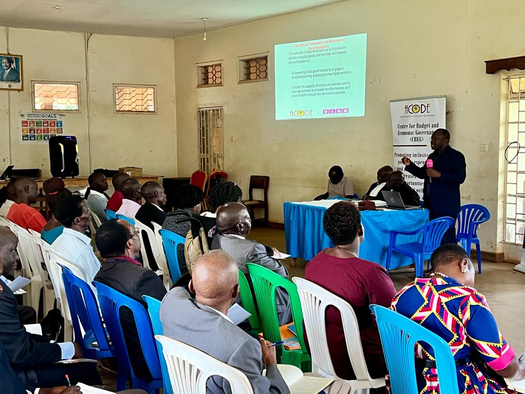 ACODE_Uganda's tweet image. On going are the training sessions for #Localgovts  in Kaliro,Bududa and Soroti.The activity is implemented by ACODE in partnership with @MoLGUganda