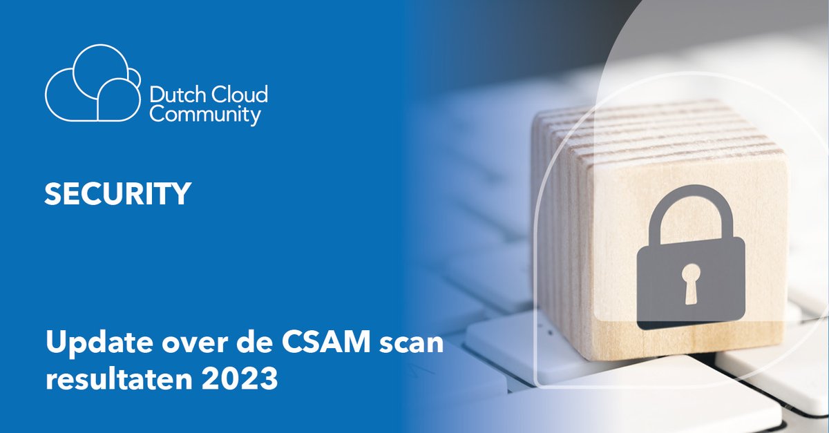 Dutch Cloud Community (@dutchcloudcomm) on Twitter photo Werk aan de winkel voor onze sector! Lees het artikel van <a href="/DionGoudkuil/">Dion Goudkuil</a> over de resultaten van de CSAM Dutch Hosting monitor 2023. dutchcloudcommunity.nl/nieuws/update-⦠Werk aan de winkel voor onze sector! Lees het artikel van <a href="/DionGoudkuil/">Dion Goudkuil</a> over de resultaten van de CSAM Dutch Hosting monitor 2023. dutchcloudcommunity.nl/nieuws/update-ā¦