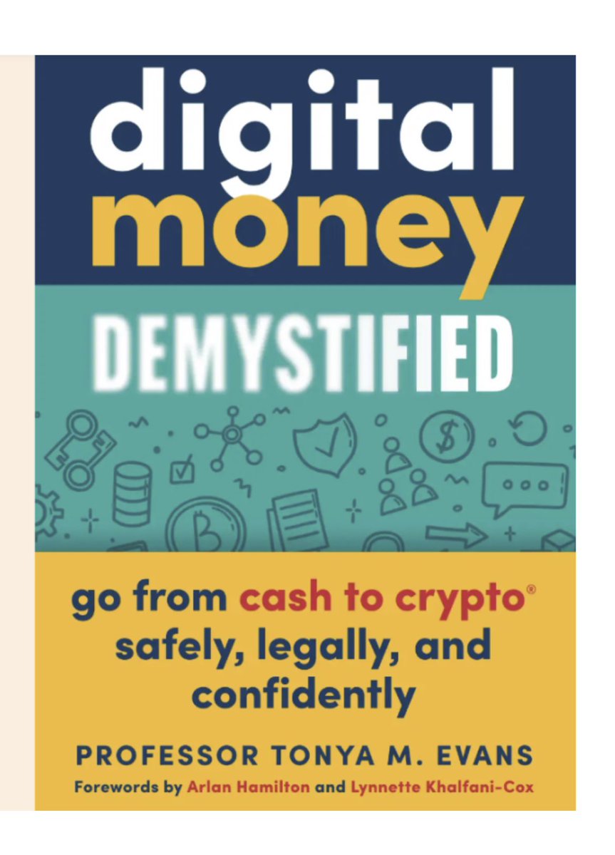 tequintos's tweet photo. Taking my #power back!  It is so #liberating!  What did I do?  Enrolled in#cashtocrypto w/ @IPProfEvans  #purchased my first #bitcoins #nomoremiddleman #banksbegone #mymoney #availableinstantly #LevelUp #decolonizingwealth get your  book 10/24!    #digitalmoneydemystified https://t.co/mowifynFZ6