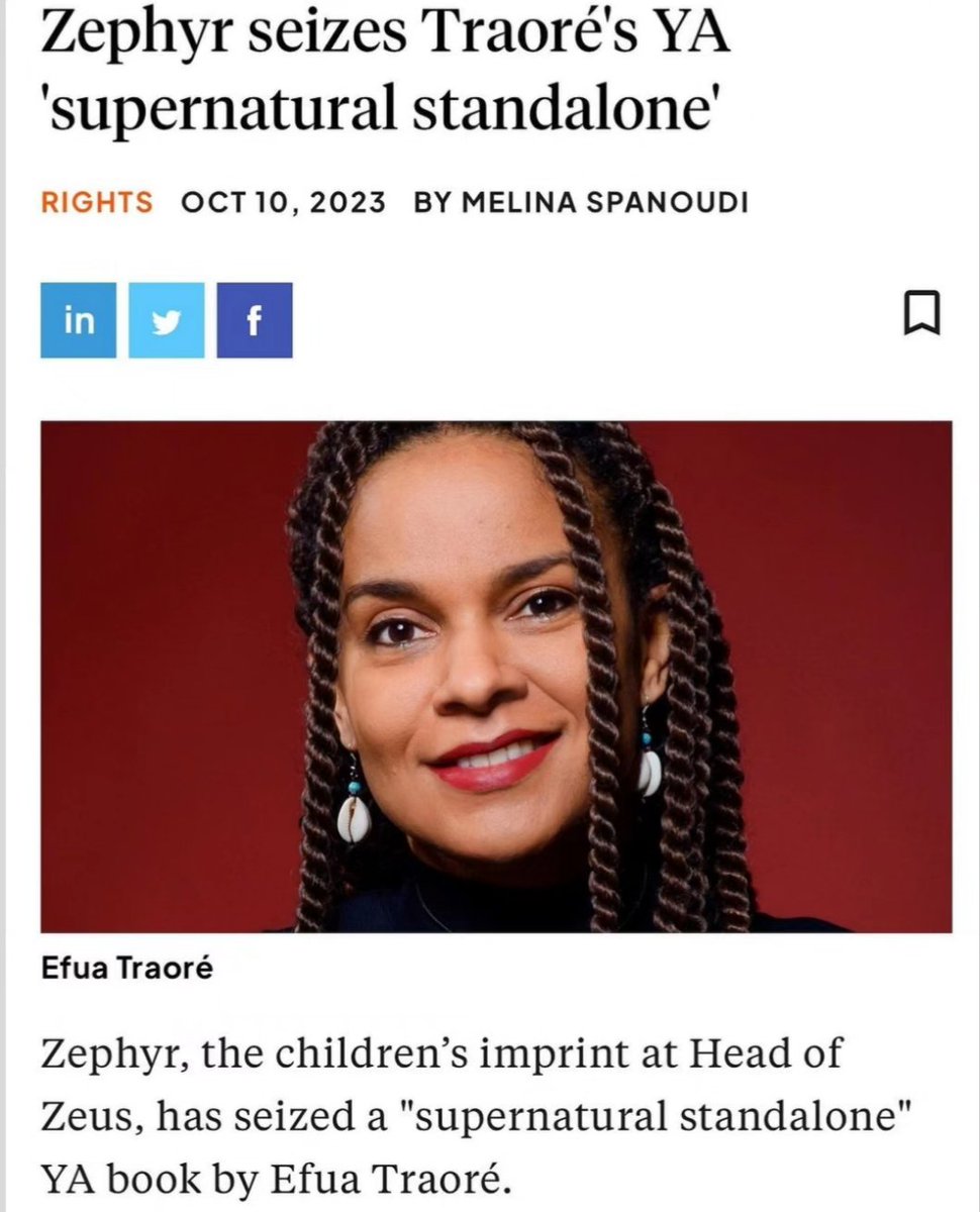 I'm utterly delighted to finally share the news that my first book for young adults SISTER SPIRIT is coming April 2024 🥳💃🏾 Thank you @LitAgentClare for believing in the story & finding a wonderful home for it @_ZephyrBooks Can't wait to share this dark, supernatural mystery!