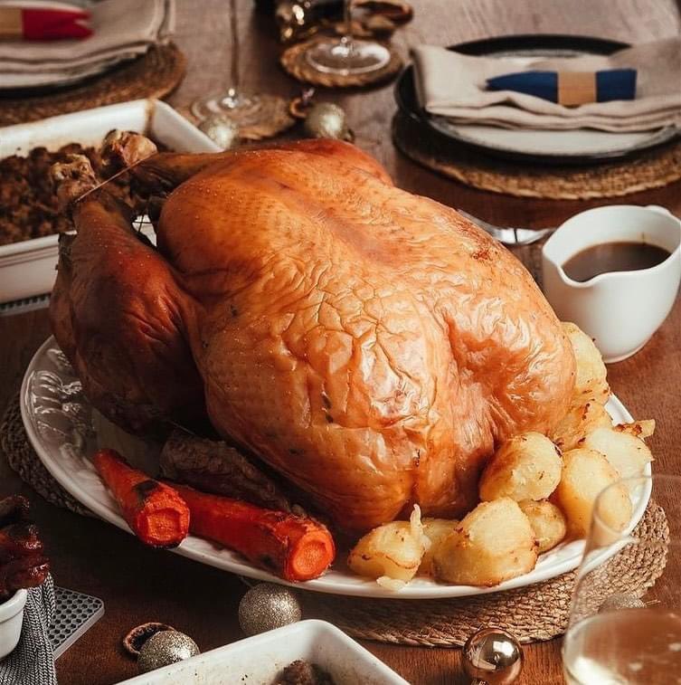 TURKEY ORDERING NOW AVAILABLE! 

Pick up your order sheet to secure your Meadow Brook Turkey ready for Christmas! The turkeys are reared less than 3 miles away from the shop! Options for whole birds, turkey crowns or rolled turkey, all come boxed and wrapped.
.
#christmasiscoming
