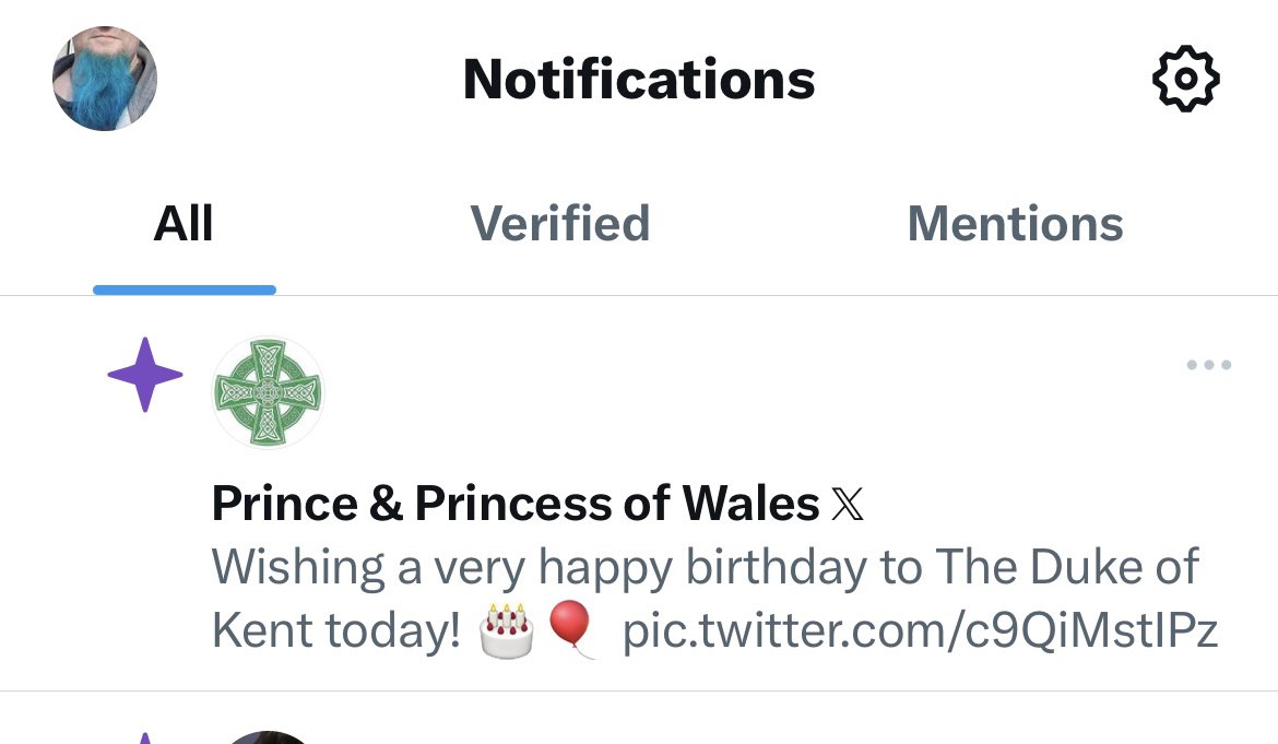 For a split second there I thought royalty were wishing me a Happy Birthday 🥳 🤣😅😂😊