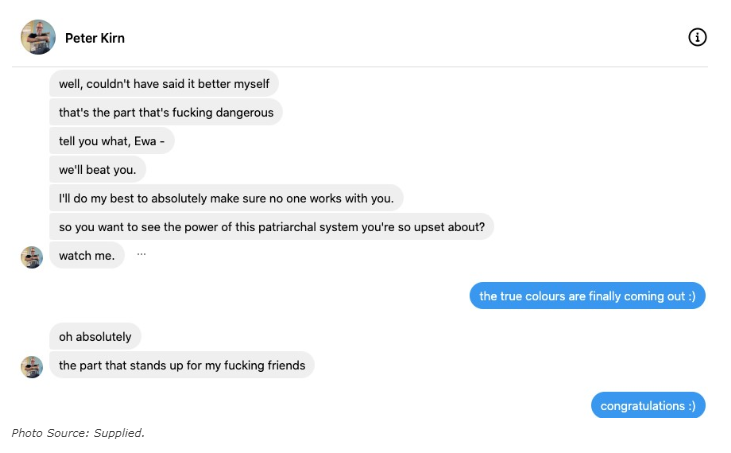 As reported by <a href="/reduxx/"></a>, Justka has also received hate mail in her direct messages and emails, including this offering from music journalist Peter Kirn.