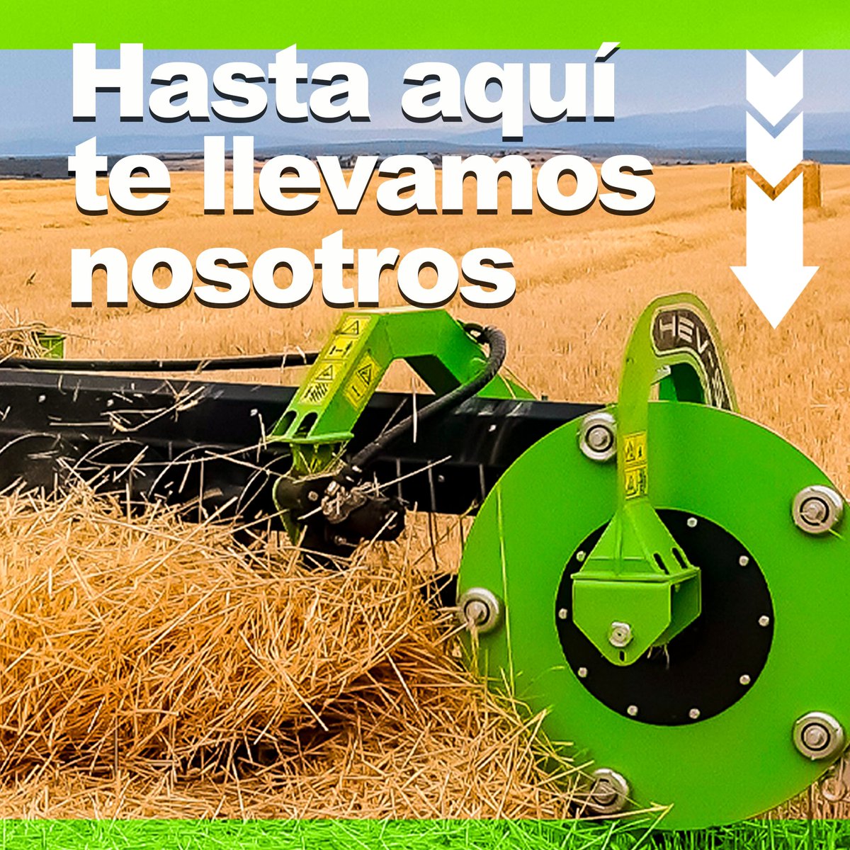 🌟 𝗕𝗜𝗚 𝗕𝗨𝗟𝗟 te coloca un paso por delante, con una ventaja de 14 metros. 😎💪

🌌𝗧𝘂 𝗲́𝘅𝗶𝘁𝗼 𝗲𝘀 𝗻𝘂𝗲𝘀𝘁𝗿𝗮 𝗺𝗲𝘁𝗮. 🚀

#nuevoshorizontes #agricultura #tractor #empacadora #masseyferguson #stirmot #agro #paja