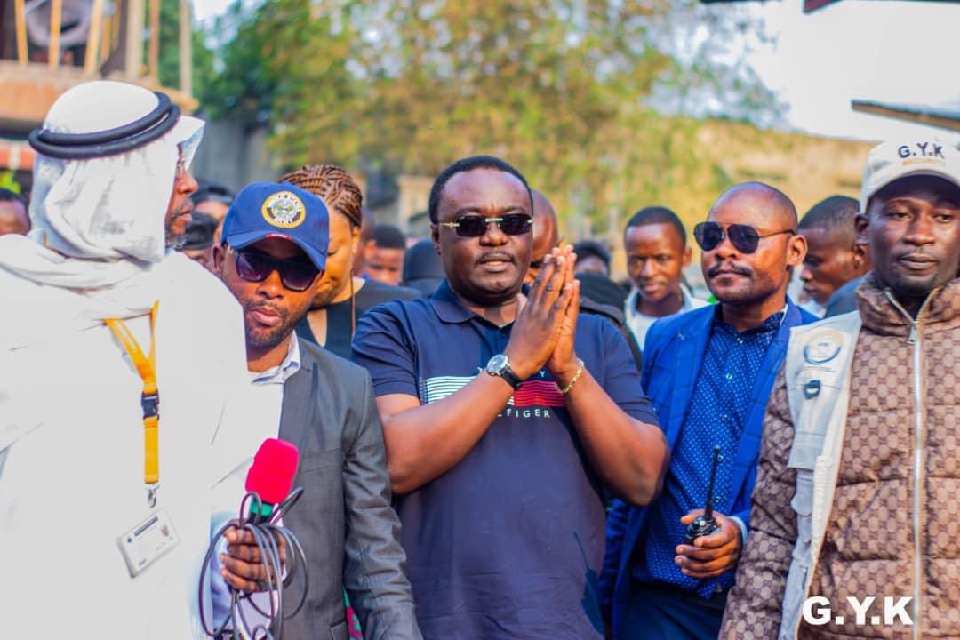 central_sage's tweet photo. Le joker 🃏 de lukunga en harmonie avec un échantillon de sa base de #KINDELE ont organisé un culte d’action de grâce à KINDELE en prélude de la campagne électorale..
@sghyves #YVES_KITUMBA La carte qui gagne https://t.co/S1pwkkNanH