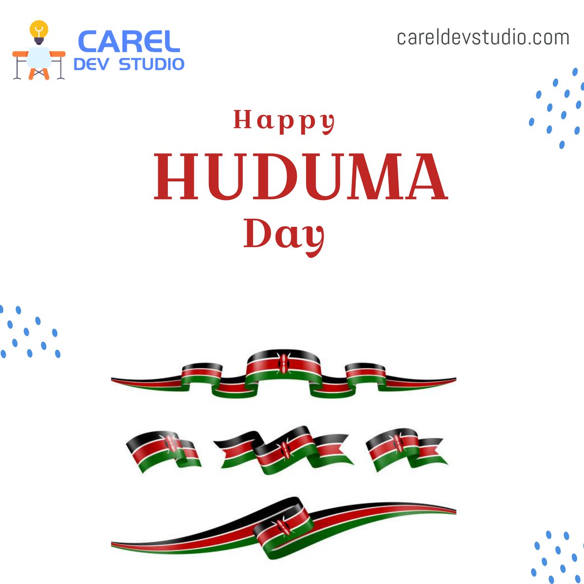 careldevstudio's tweet photo. Carel Dev Studio wishes you a happy Huduma Day https://t.co/CjljGQ4iKL
