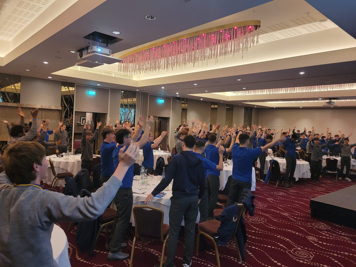 MaristAthlone's tweet photo. 5th years attending their study skills seminar in the Sheraton with Rayse the Game @RayseTheGame https://t.co/iZwyXzLUBQ