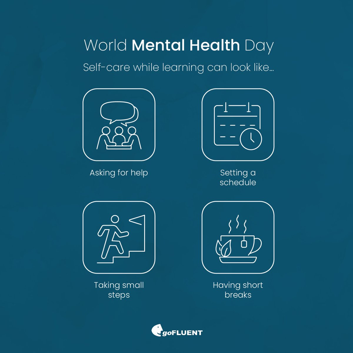 Self-care while learning comes in many forms. 🪴 Here's a gentle reminder to take care of yourself as you put in the time to grow your knowledge and skills. #mentalhealth #mentalwellbeing #worldmentalhealthday