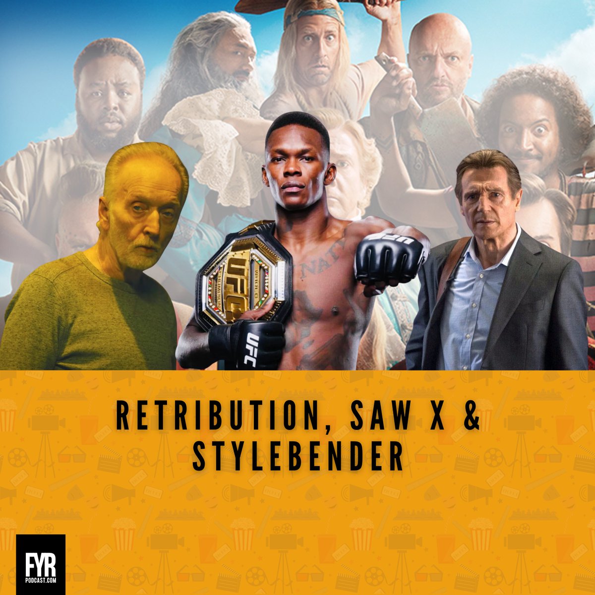 ForYourRefPod's tweet image. In this week’s Reference Max we review new entry into old man action: Retribution, fusing morality with justice in Saw X, sea waves and fanfare in Our Flag Means Death &amp;amp; what healing can look like in Stylebender. #RetributionMovie #SawX #Stylebender

fyrpodcast.com/episode/retrib…