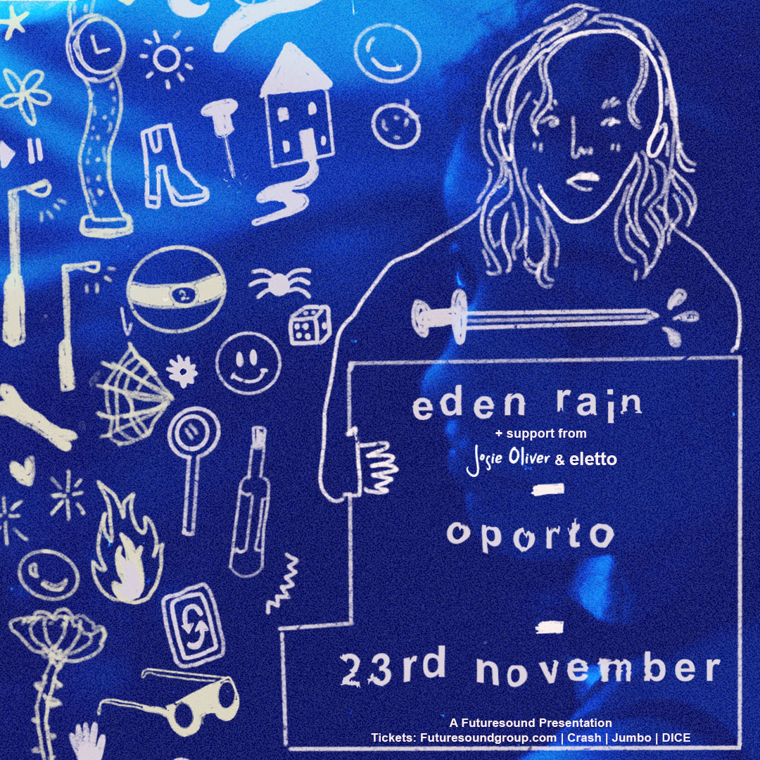 Josie Oliver and Eletto are joining <a href="/edenintherain/">Eden Rain</a> at <a href="/Oportobar/">Oporto</a> next month!

Tickets available here: futuresound.seetickets.com/event/eden-rai…