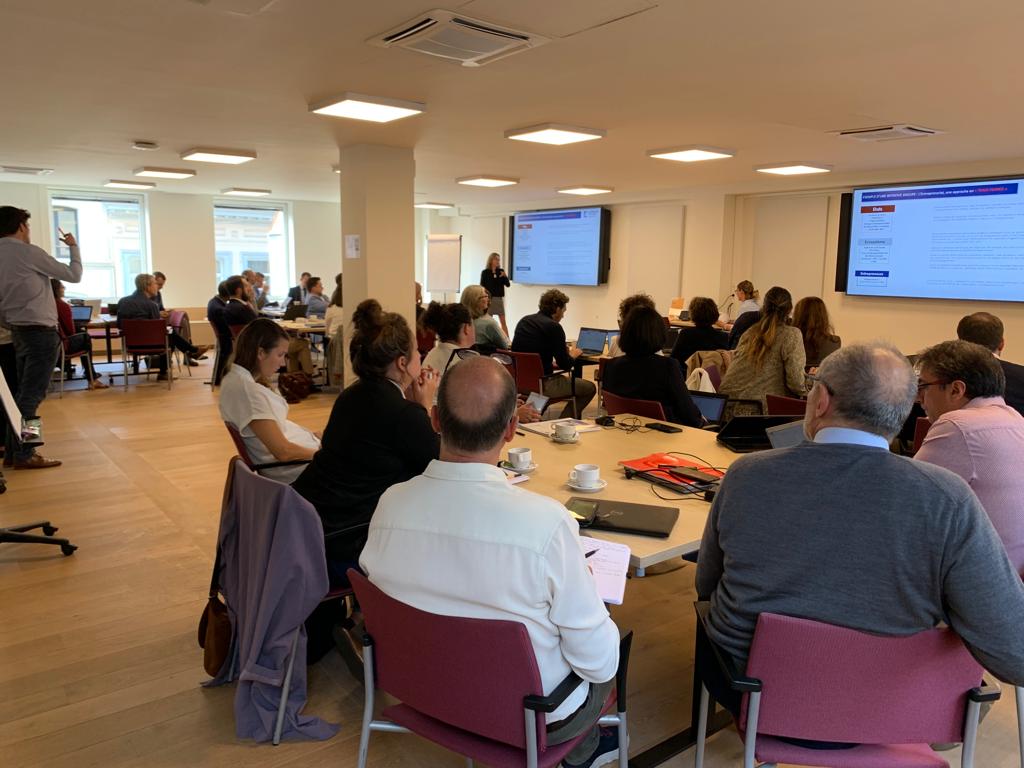 expertisefrance's tweet photo. 🤝Les fonctions opérationnelles et transverses d'Expertise France et @Enabel_Belgium réunies en deep dive pour échanger et renforcer les synergies en #Europe et sur le #terrain.
🌍Une 1ère entre deux agences de coopération 🇪🇺. https://t.co/p47mD8u4PS