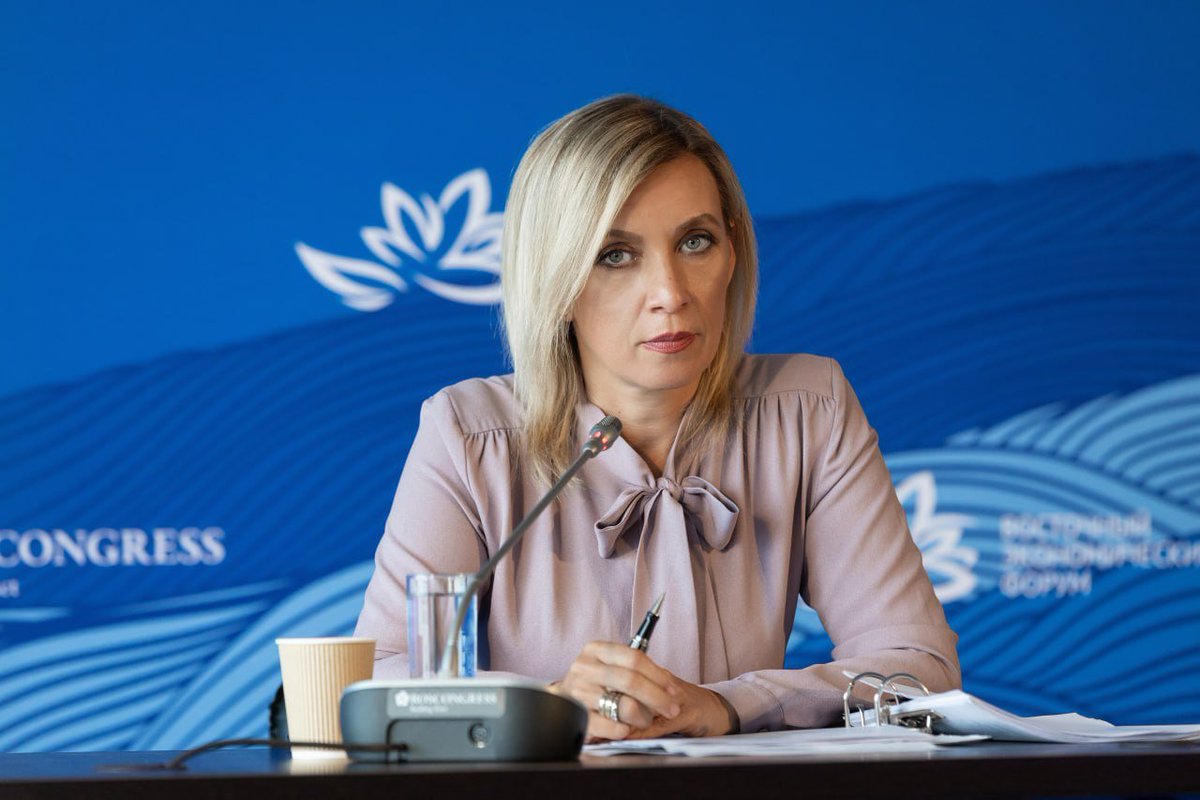 mfa_russia's tweet photo. 💬 Russian MFA Spokeswoman Maria #Zakharova:

For a year and a half now I’ve been speaking about NATO weapons supplied to Zelensky, spreading to the black markets 👉 https://t.co/O7dOwjuWDb

I have pleaded with the international media to pay attention.

🔗 https://t.co/n1w1bxnOFw https://t.co/gPfqyTvXeb