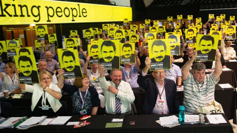 Today is the 25th anniversary of the abduction of Kurdish political leader Abdullah Öcalan. Since then he’s been incarcerated by the Turkey in solitary confinement against Turkish domestic &amp; int law. We support todays international mobilisation demanding an end to his isolation