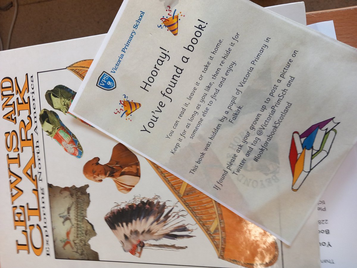 IWBS_Family's tweet photo. One of our pupils found your book!!!we will move it on as requested. 
What a great project from Victoria primary!! https://t.co/FM9ewDA48J