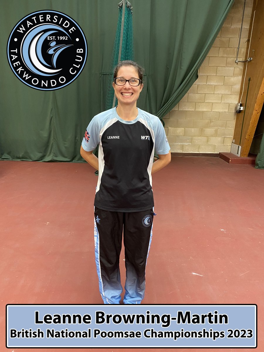 WatersideTKD's tweet photo. All the very best for this weekend for Gini Brown, Leanne Browning-Martin and Nigel Baker at the British Poomsae Nationals in Worcester. https://t.co/2RYHYfwPGJ