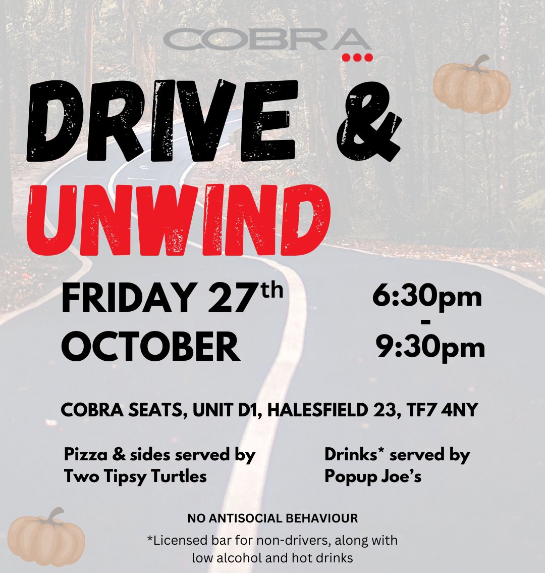 Join us for our last event of the year!!! 
Free tickets to secure your spot
carcalendar.co.uk/events/cobra-d…