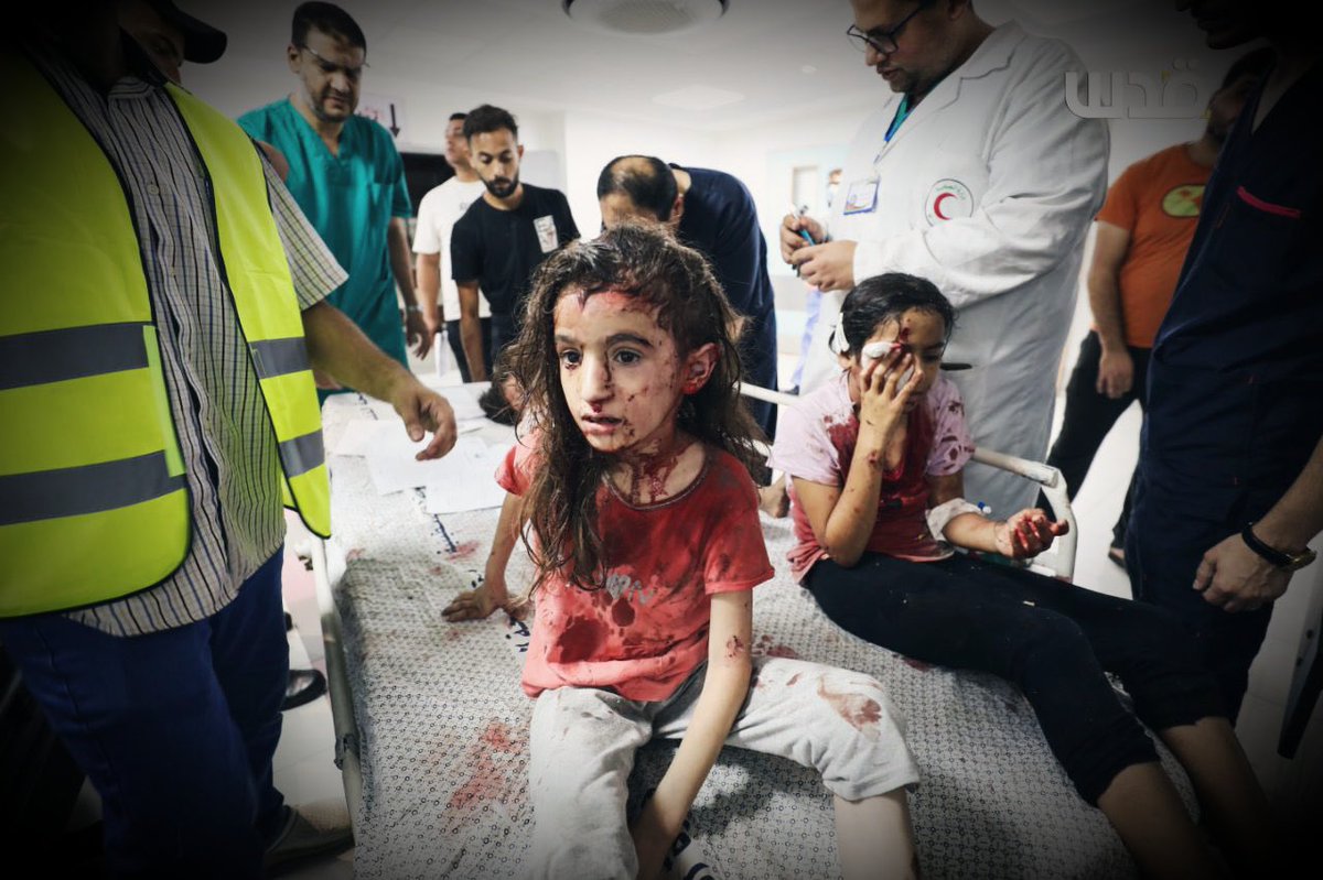 derradjihafid's tweet photo. لم يقدروا على الرجال.. فصوبوا نيران أسلحتهم تجاه أطفال غزة .. https://t.co/MjOSzoDMct