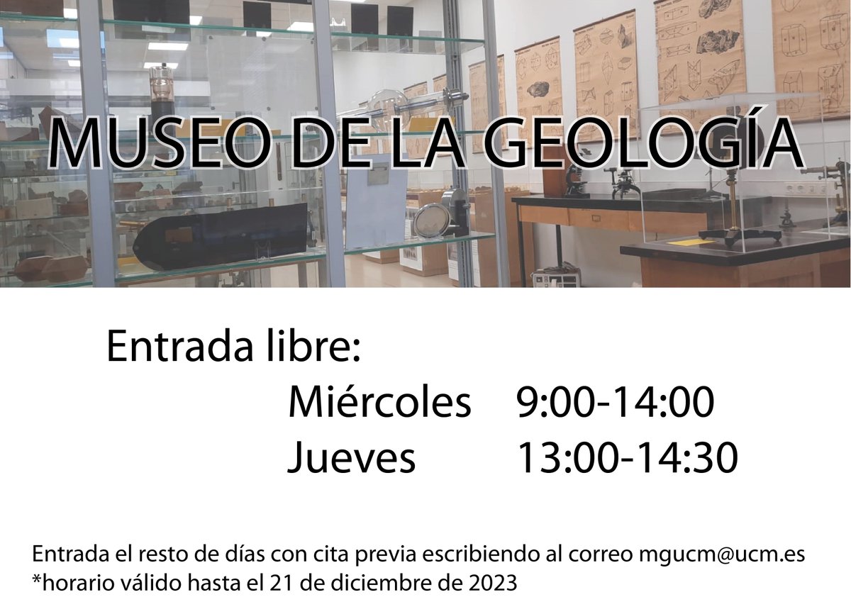 Facultad de Ciencias Geológicas tweet media