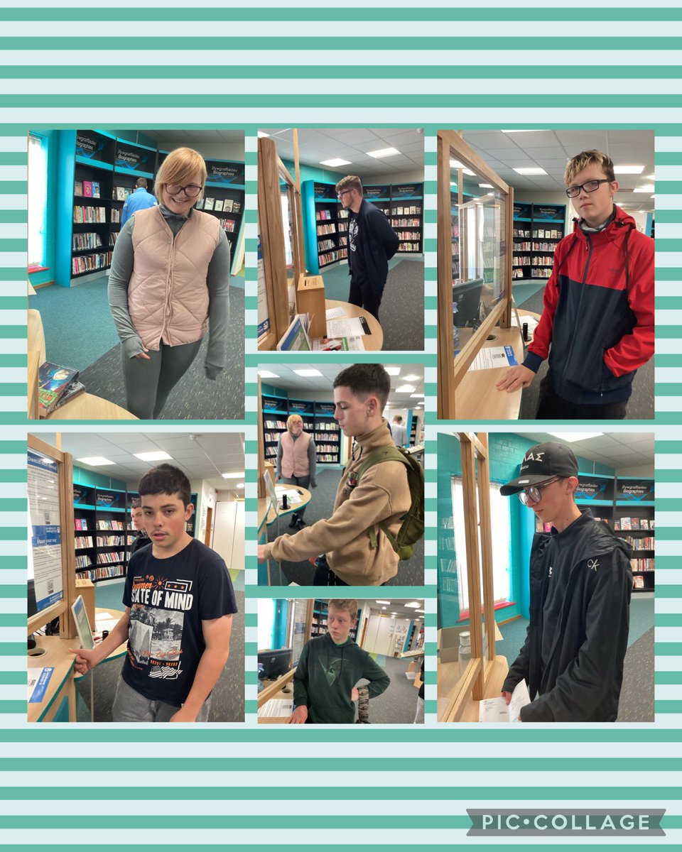 TirMorfa's tweet photo. A trip to Rhyl library for #ytmtryfan today. Pupils had the chance to communicate with staff and join the library for the first time, update cards and borrow books. #ytmeic #ytmlit https://t.co/nXRdVmbEFl