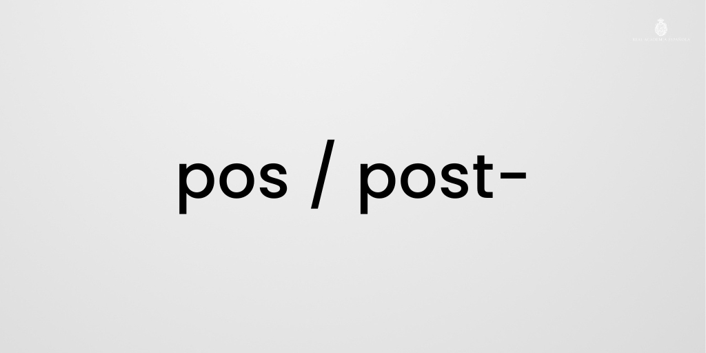 RAEinforma's tweet photo. ¿Se debe usar «pos-» o «post-»?

Las dos formas de este prefijo pueden ser válidas, pero en general es preferible optar por «pos-», salvo ante una base que empieza por «s»: «posparto» (mejor que «postparto»), «posoperatorio» (mejor que «postoperatorio»), pero «postsimbolismo». https://t.co/hZc5MR0xhS