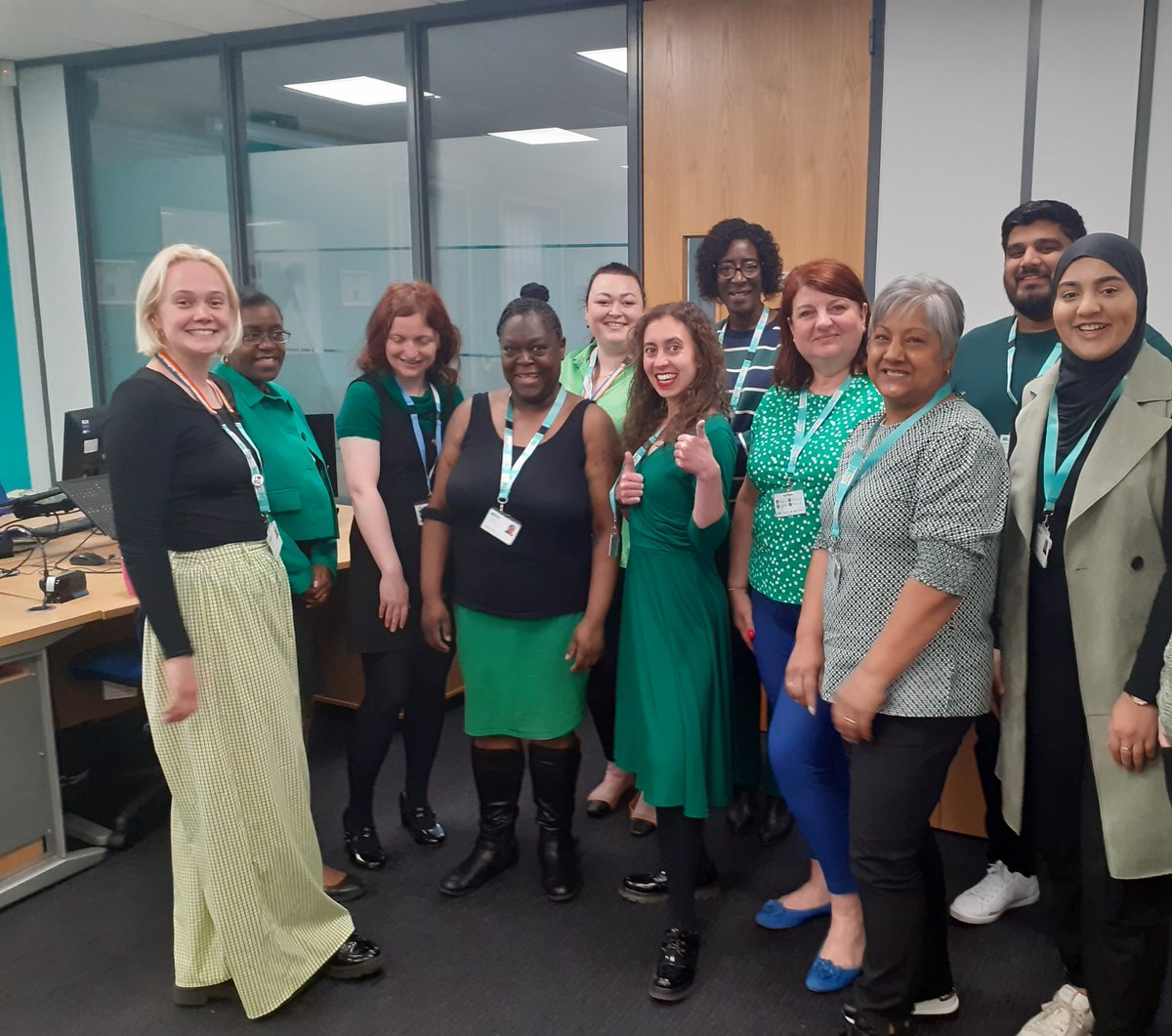 At Inspire North, we are always trying to raise mental health awareness. 💚

We participated in Wear It Green Day for Mental Health Awareness Week earlier this year. 

We want to show solidarity and support each other. 

#WorldMentalHealthDay #SupportForAll <a href="/mentalhealth/">Mental Health Foundation</a>
