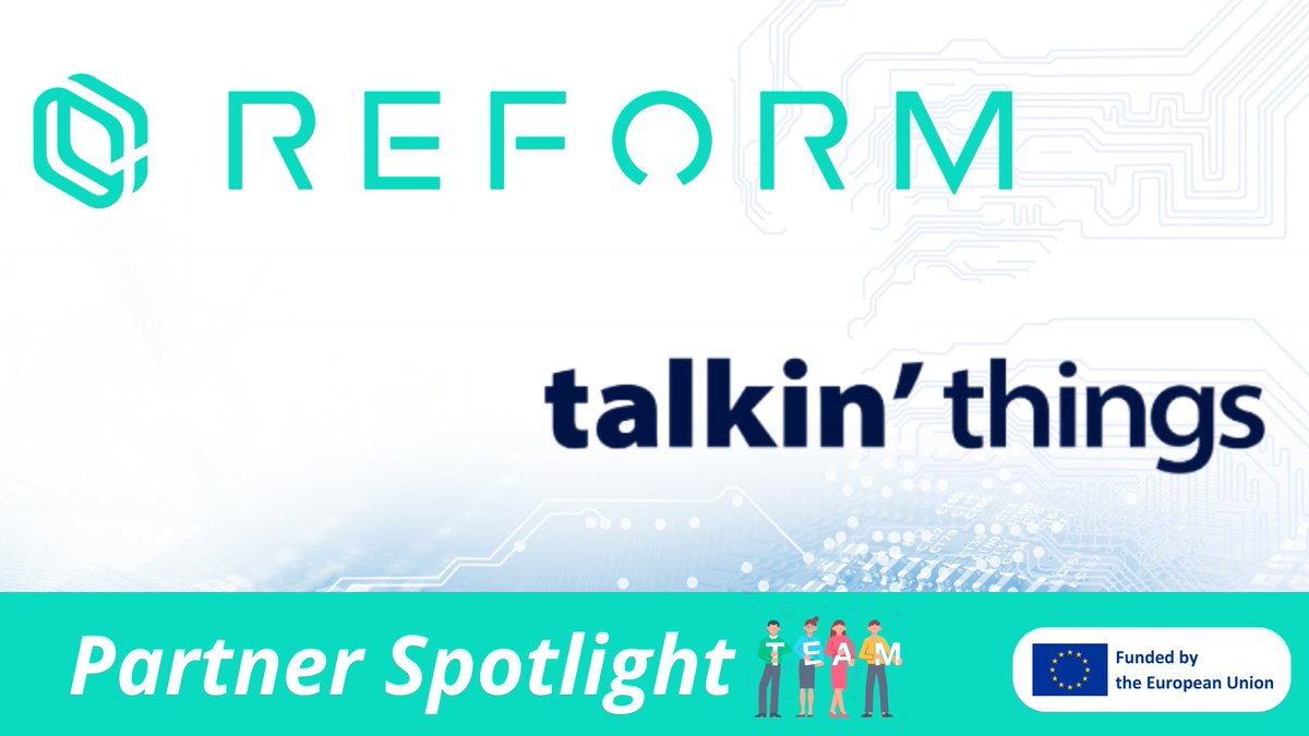 reformprojecteu's tweet image. Partner Spotlight: Talkin’ Things

Innovators at the Talkin&apos; Things will leverage their skills in developing high-quality RFID inlay and tags to enhance the #REFORMProject as it moves forward 🚀

Discover our partners ➡️ bit.ly/40DgUaI