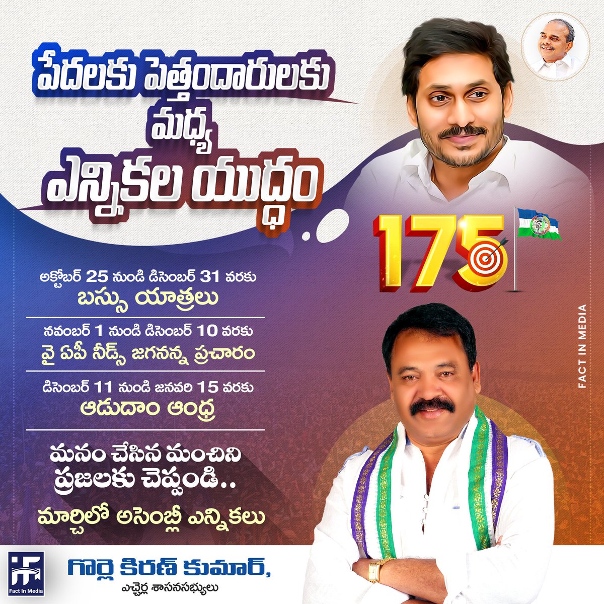 Gorlekirankuma9's tweet photo. #GorleKiranKumar #EtcherlaMLA #YSRCP https://t.co/yuUFnrGrRH