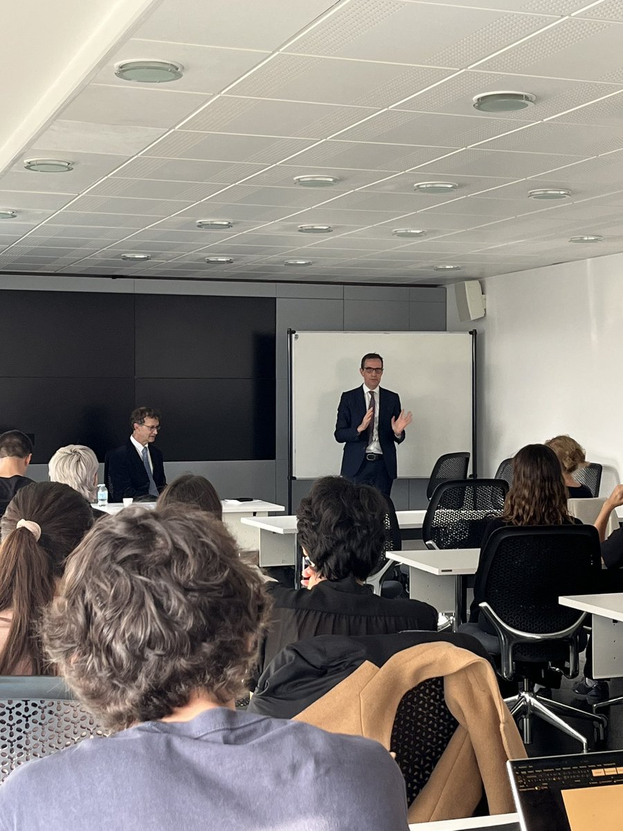 LLMPubliclaw's tweet photo. LL.M. Public Law &amp; Democracy
              - 2023-2024-

The official opening of the LL.M. Took place at Centre Assas yesterday evening. The new students had the opportunity to hear Pr. Timothy Endicott (Oxford University) talk about (1/2) https://t.co/kx4dJ9GCfi
