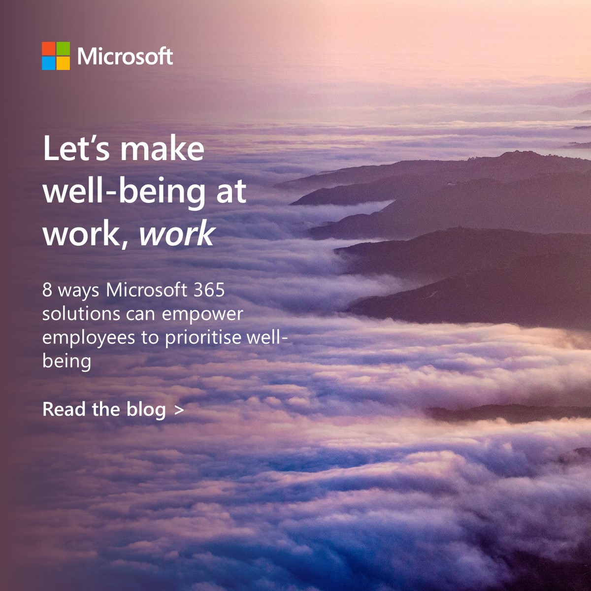MicrosoftUK's tweet photo. Letโs mark this yearโs World Mental Health Day together by actively promoting well-being at work.
Read our 8 tips on how technology can help: https://t.co/BnLMtVh7UH
#MicrosoftUK #Culture #Leadership https://t.co/S2ioZ7sBsU