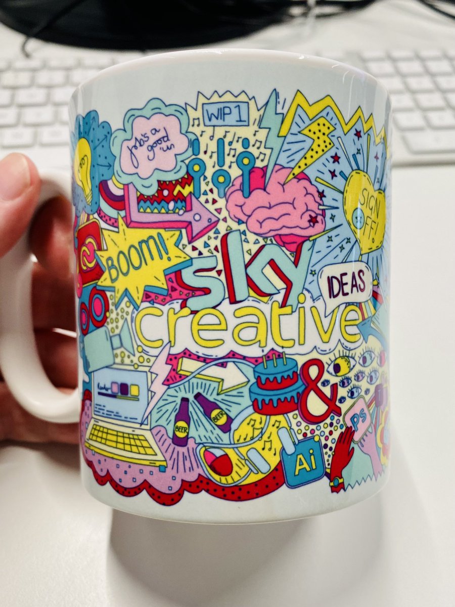 New work mug #skycreative