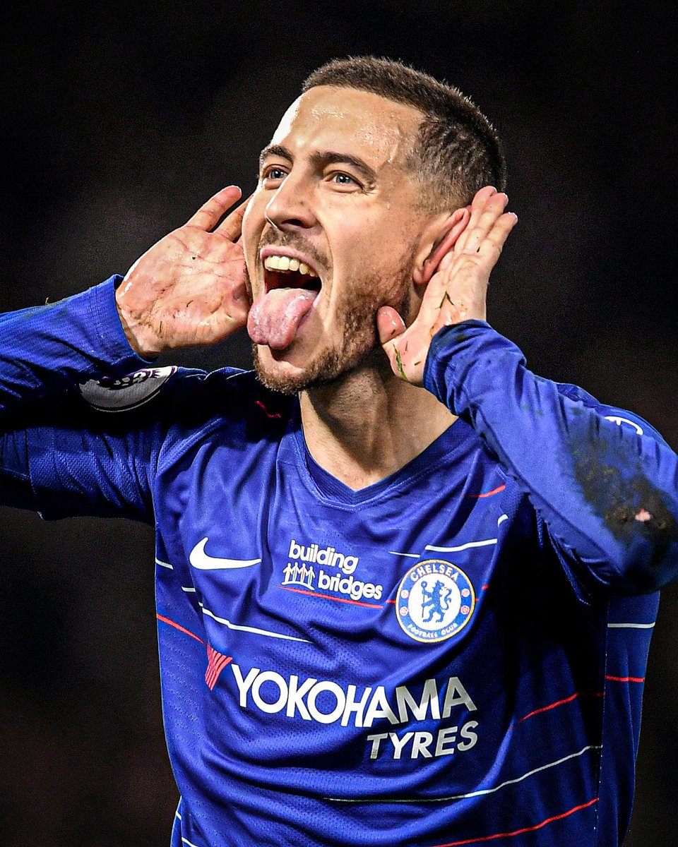 💙🧬 Eden Hazard and Chelsea… 👤 352 appearances ⚽️ 110 goals 🅰️ 92 assists 🏆 Premier League x2 🏆 FA Cup 🏆 League Cup 🏆 UEFA Europa League x2 ⭐️ Chelsea Player of the Year 2014, 2015, 2017, 2019. ⭐️ Chelsea Players’ Player of the Year 2015, 2019. 🍿 Chelsea Goal of…