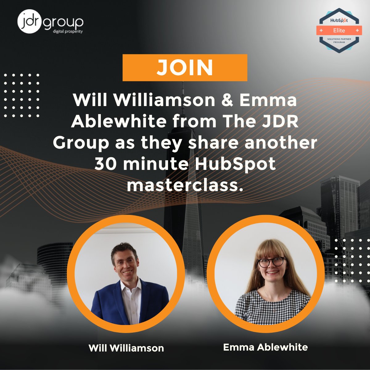 DavidatJDR's tweet image. 📣 Business Owners: Level up your sales game with our @HubSpot Masterclass! Join us live on Wed, 11th Oct at 10:30am for expert tips on HubSpot Sequences. Don&apos;t miss out! 

Register here - hubs.la/Q024WTK80? 

#HubSpotMasterclass #SalesHub #HubSpot #JDRGroup