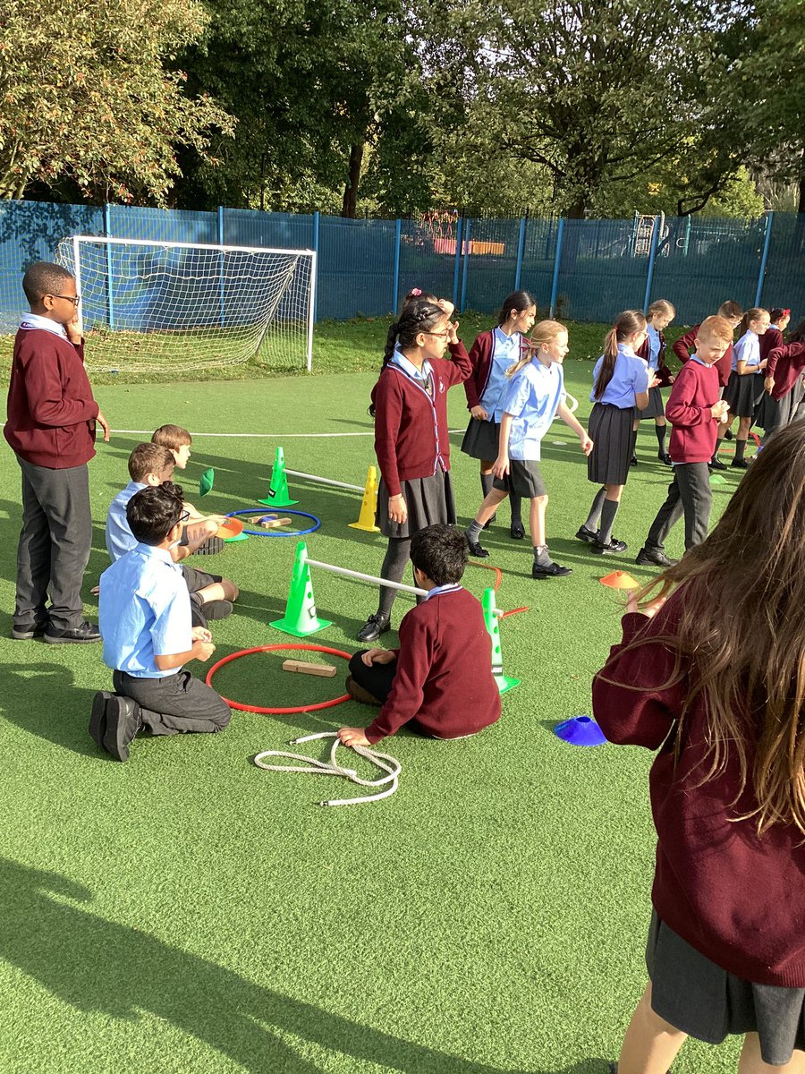 Faith_Year5's tweet photo. Team work in Y5 with Commando Joe. Can you build the hidden design just by communicating? Great fun and lots of participation. #commandojoe #teamwork https://t.co/Og7oaddCrT