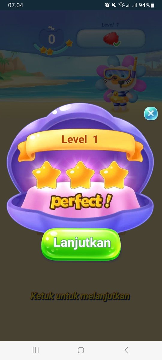 talockan's tweet photo. Nagih banget cok maen #LazadaGoGoMatch keracunan timeline nih rame bahas game ini, baru kelar nih level 1 https://t.co/4fVUD0PzMZ