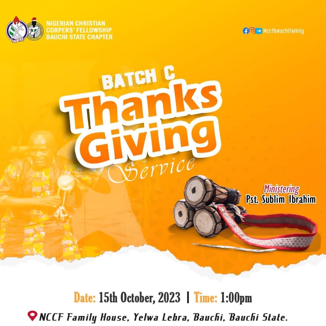 nysc360's tweet photo. A big congratulations to all Batch C 2022 Jesus Corp members on their imminent passing out which marks the end of their service year.💃

#overcomers_generation
#batchcweek https://t.co/ZmvlpeeE8e