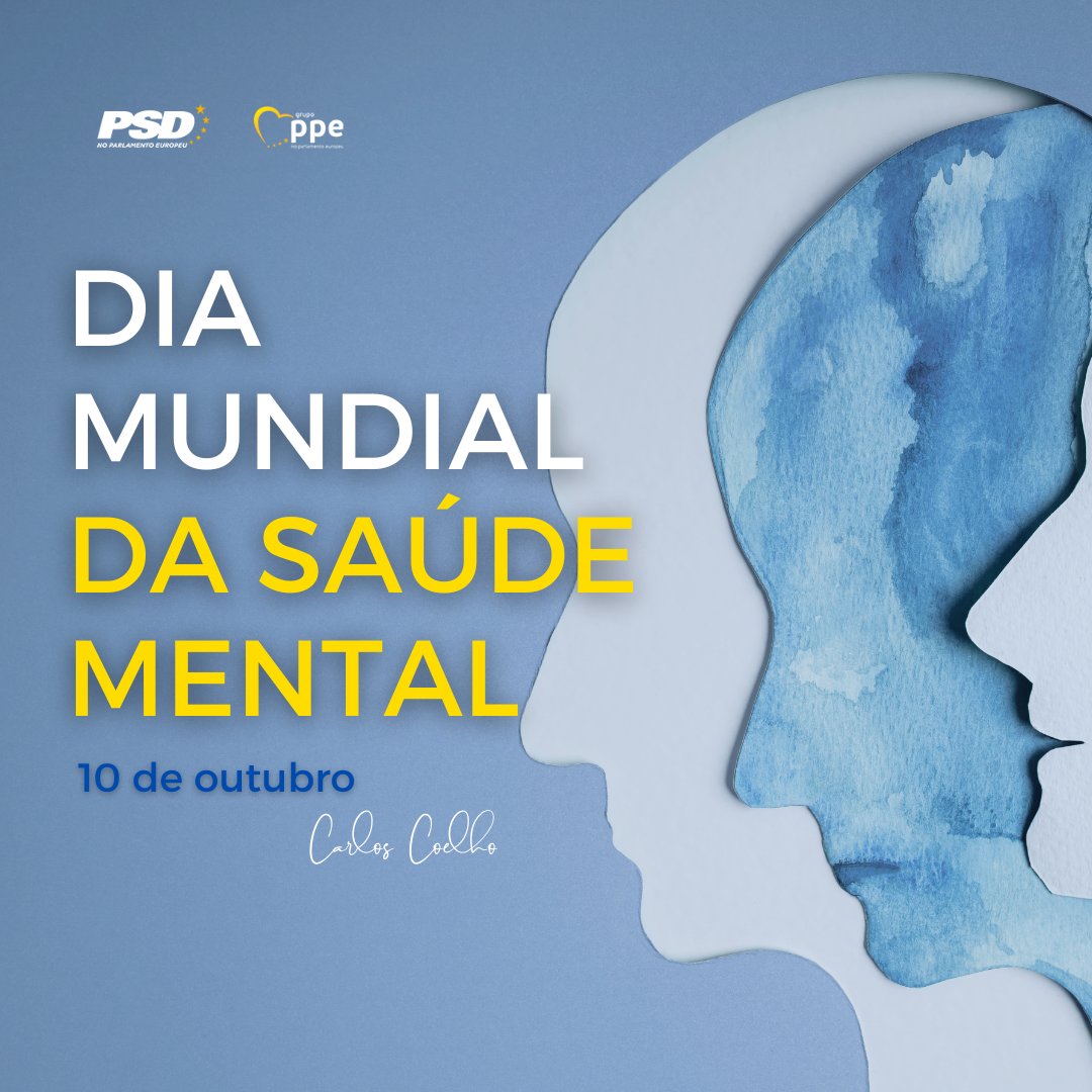 Em Outubro, o PPE alerta para a importância da Saúde Mental através de #EPP4Health.
A UE promove a saúde mental de várias formas, formulando recomendações políticas sobre a saúde mental e o bem-estar que os Estados-Membros da UE devem implementar.