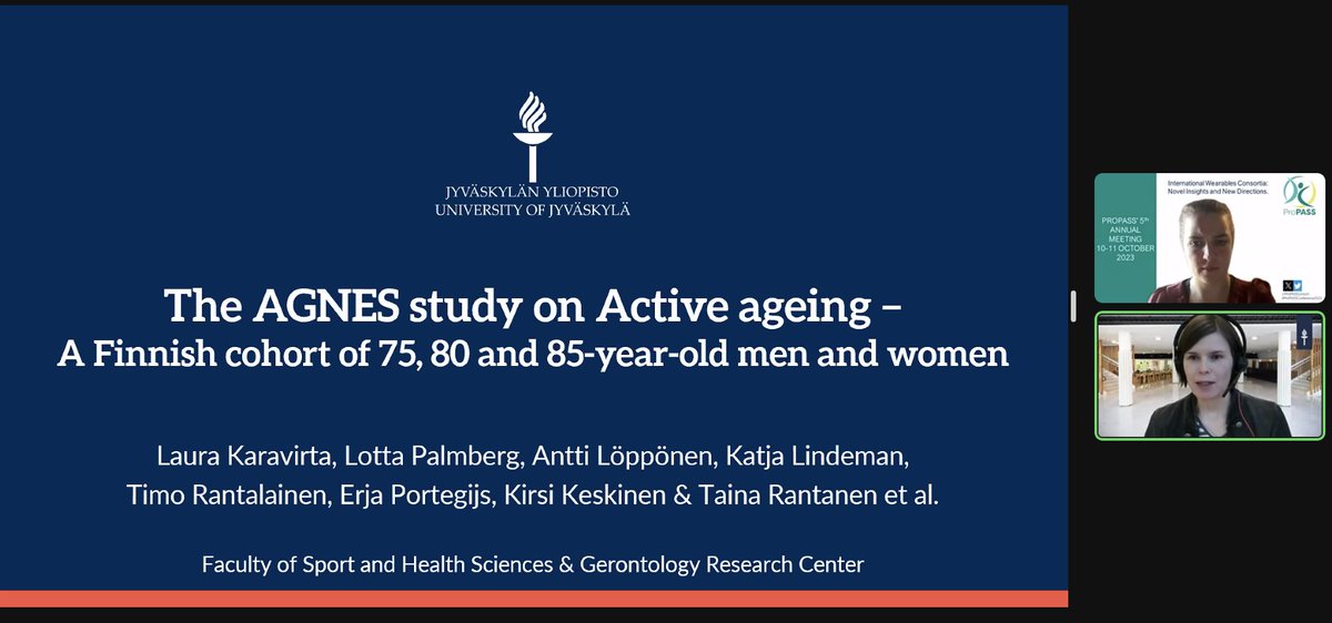 Richard Pulsford (@richpulsford) on Twitter photo Next up at #propassconference2023. <a href="/LKaravirta/">Laura Karavirta</a> introducing the AGNES Study. Another fantastic addition to the <a href="/ProPASSconsort/">ProPASS Consortium</a> 🙌 Next up at #propassconference2023. <a href="/LKaravirta/">Laura Karavirta</a> introducing the AGNES Study. Another fantastic addition to the <a href="/ProPASSconsort/">ProPASS Consortium</a> 🙌