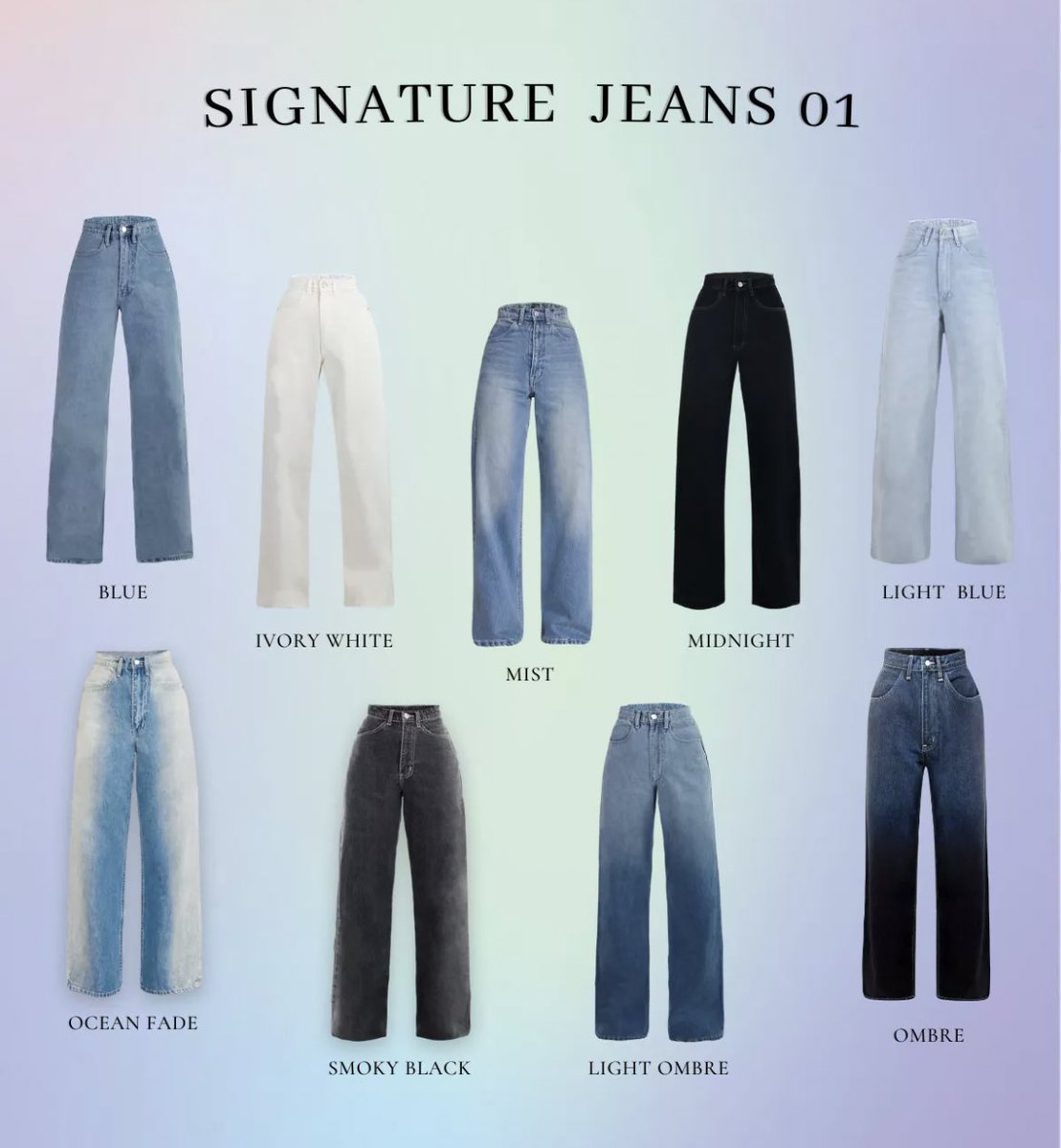 ใครได้ลองใส่ก็คือต้องชอบ เป็นยีนส์ราคากลางๆ แต่คุ้มราคามาก ผ้าดี ใส่สบายจริงๆ ใครหายีนส์ทรงสวยๆ ทนๆ สักตัว merge เลย ไม่ผิดหวัง

baggy s.lazada.co.th/s.PPaWT?cc 
signature s.lazada.co.th/s.PPa4y?cc