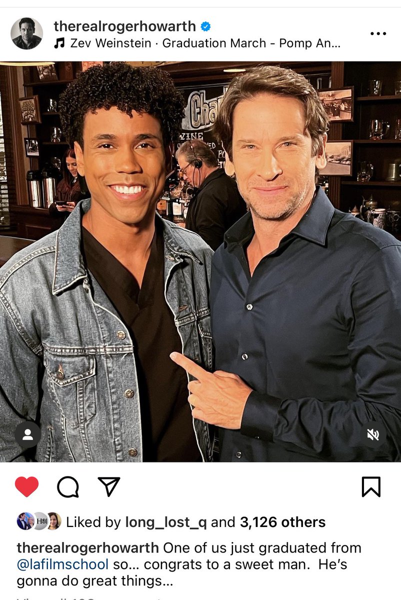 Chupabaca's tweet image. I’m reasonably sure that #RogerHowarth finally got on social media for the sole purpose of saying lovely things about the people he works with.  That man is legitimately one of the kindest humans to walk around the planet. 

#GH