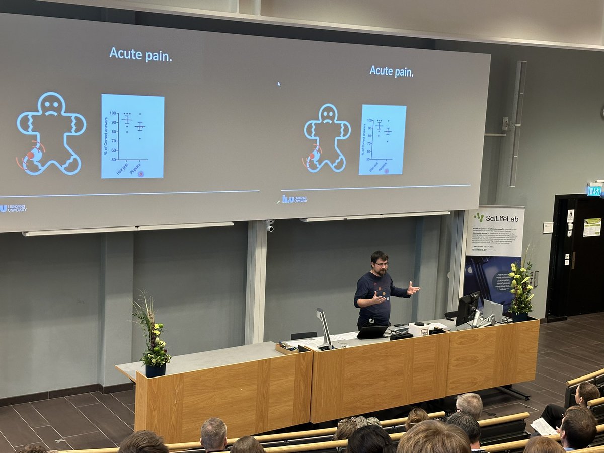 Wallenberg Centre For Molecular Medicine_Linköping (@wcmm_at_liu) on Twitter photo Marcin <a href="/szczotml/">Marcin Szczot</a> <a href="/SzczotLab/">Szczot Lab</a> explains is how to discover the orgin of different types of pain 😩😖😣😥
<a href="/scilifelab/">SciLifeLab</a> <a href="/KAWstiftelsen/">KAW</a> Marcin <a href="/szczotml/">Marcin Szczot</a> <a href="/SzczotLab/">Szczot Lab</a> explains is how to discover the orgin of different types of pain 😩😖😣😥
<a href="/scilifelab/">SciLifeLab</a> <a href="/KAWstiftelsen/">KAW</a>