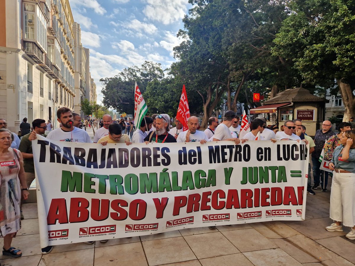 CCOO Metro Málaga En Lucha tweet media