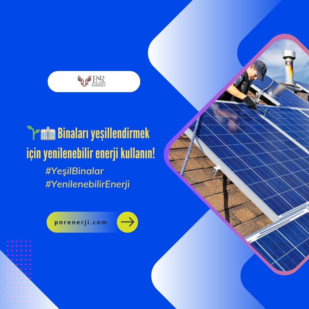 Yenilenebilir enerji, enerji sektörünün geleceğidir. Biz de geleceğin enerjisini şekillendirmeye devam ediyoruz. 🌞🌍#YenilenebilirEnerji #EnerjiGeleceği #PNREnergy #EnerjiPınarı