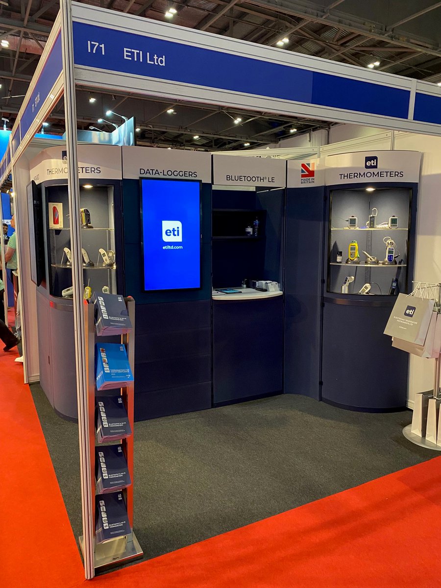 We're all set up and ready to go at <a href="/hospotechuk/">Hospitality Tech Expo</a>📱 

We can't wait to share how our Bluetooth thermometers and data loggers can support your hospitality business.   

Come and visit us on stand I71 if you're at the show 📷 

#HOSPOTECH23 #HOSPOB2B