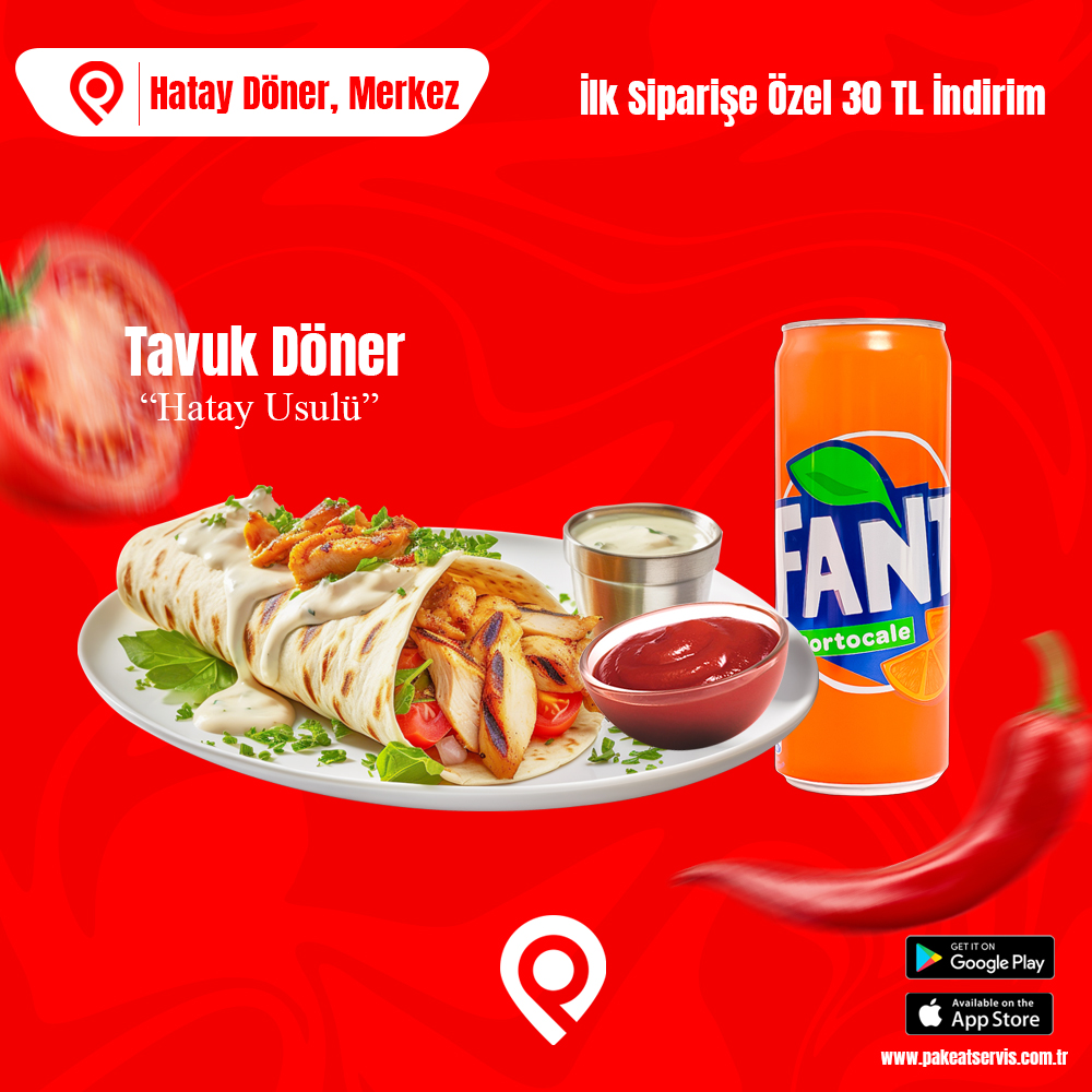 😋 Hatay Usulü Tavuk Döner Yanında Buz Gibi Fanta Kim Yemek İster?

🎉 İLK SİPARİŞE ÖZEL 30 TL İNDİRİM

🎉 Kampanyalarımızdan Haberdar Olmak İçin BİZİ SOSYAL MEDYA Hesaplarımızdan Takip Etmeyi Unutmayınız.

📞 0850-533-33-70